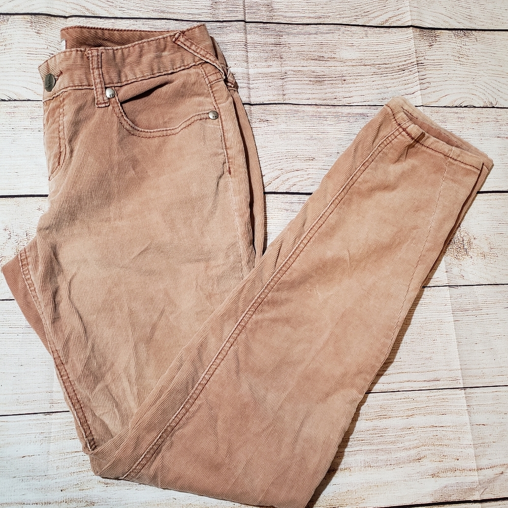 Free People Tan Corduroy Jeans Size W30